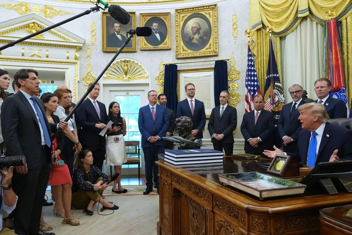 "Todavía no están listos": Trump evita fijar una fecha para realizar elecciones en Venezuela (VIDEO)