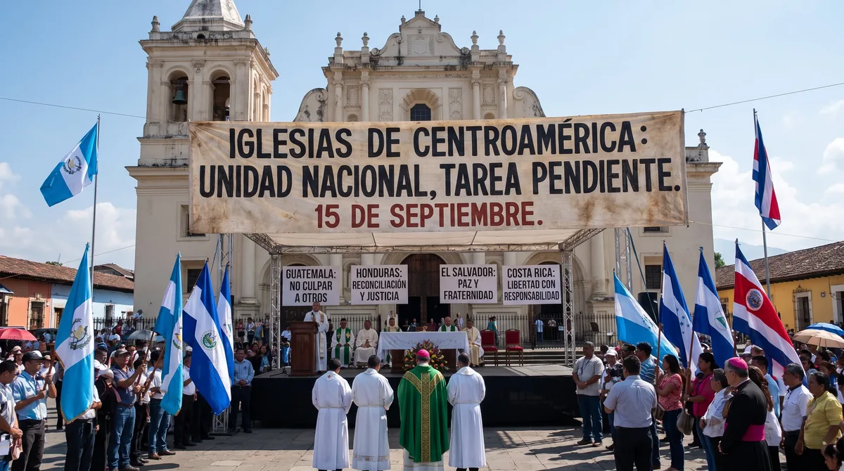 Las iglesias de cinco países centroamericanos llaman a fortalecer la unidad nacional