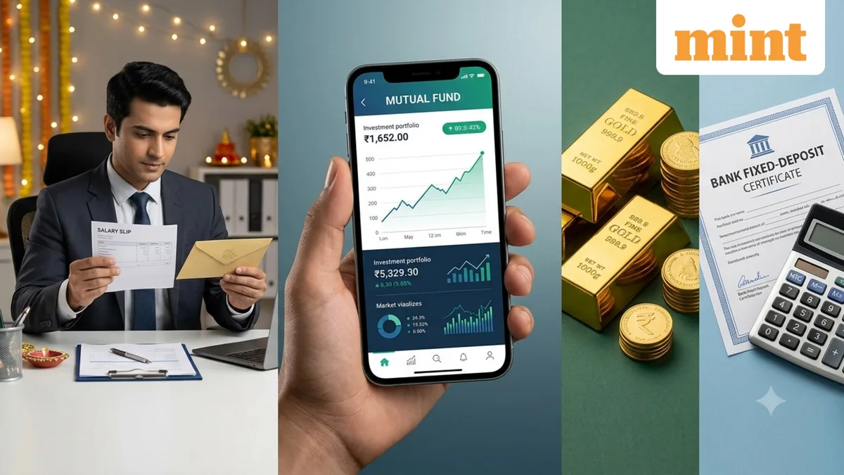 Expecting to receive festive bonus 2026? Where to invest for better returns — mutual funds, gold or FDs? Experts suggest