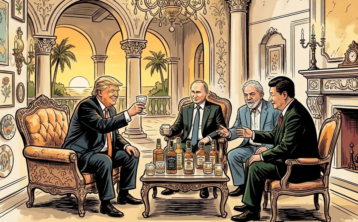 Crusoé: Lula sugere a Trump tomar trago com Putin e Xi Jinping