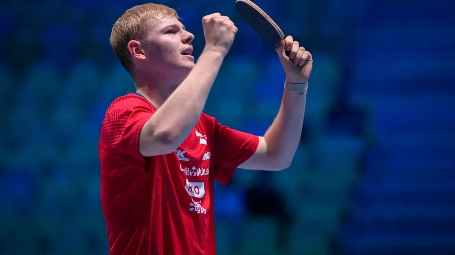 Tennis de table : Félix Lebrun sacré champion d'Europe pour la première fois