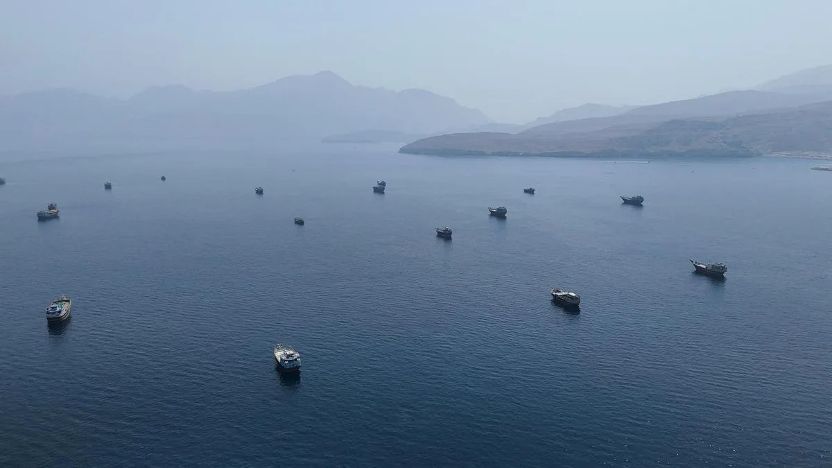 U.S. strikes Iran after ‘attempted attacks on shipping’; four projectiles hit areas east of Strait of Hormuz, state media says