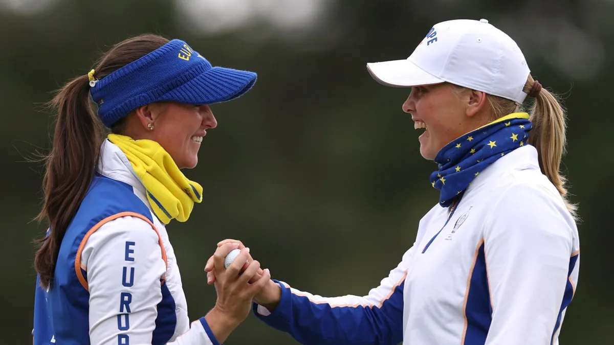 Solheim Cup LIVE! Grant, Stark lead out Europe after tight opening day