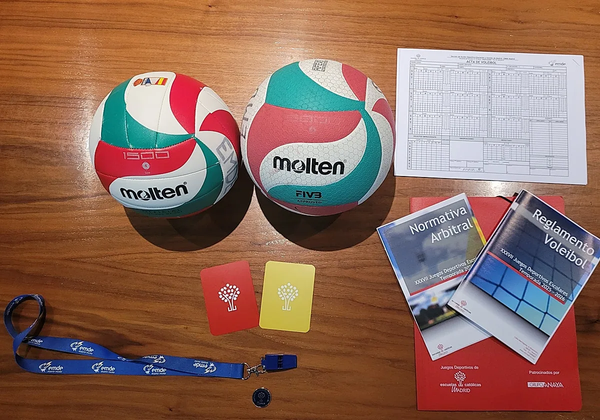 Los Juegos Deportivos de Escuelas Católicas de Madrid buscan nuevos árbitros para la temporada 2026-2027