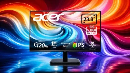Anzeige: Monitor mit 24'' FHD und 120 Hz für 64,90 Euro bei Amazon