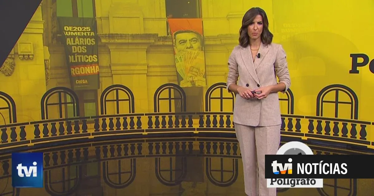 Polígrafo. Chega colocou tarjas na fachada da Assembleia da República?