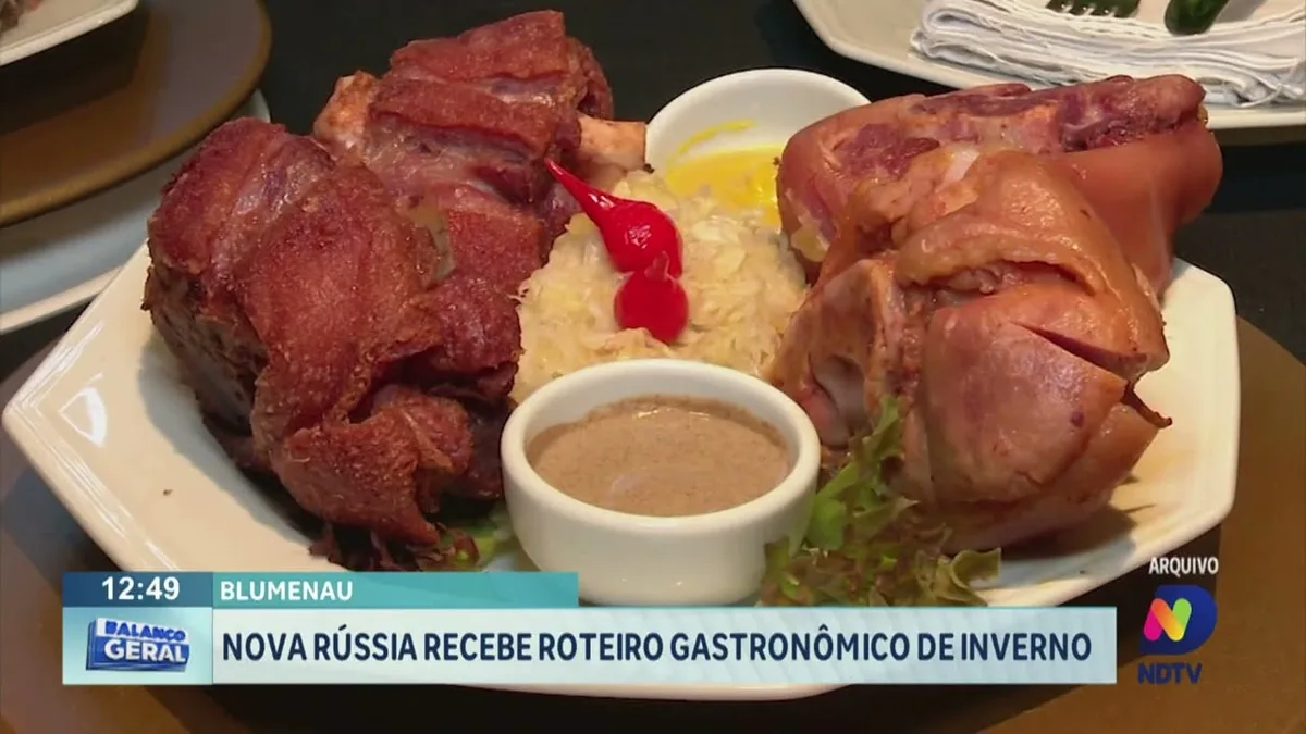 Blumenau: Nova Rússia recebe roteiro gastronômico de inverno