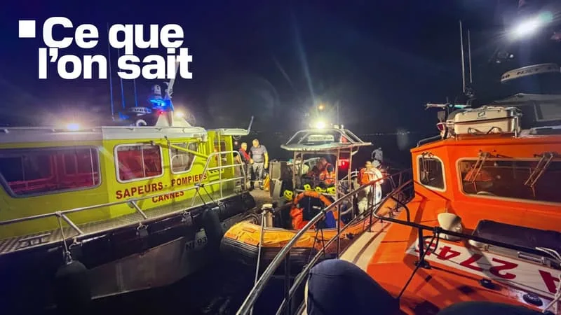 Un homme disparu, plusieurs blessés... Ce que l'on sait de la collision entre deux bateaux dans les Alpes-Maritimes