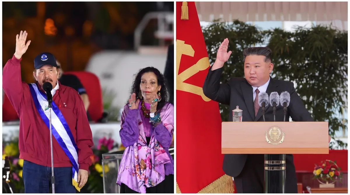 Nicaragua refuerza su alianza con Corea del Norte al celebrar 47 años de relaciones diplomáticas