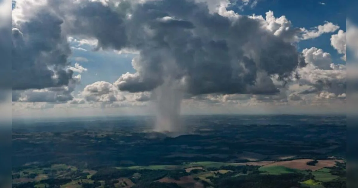 PR tem 214 cidades sob alerta vermelho para tempestades severas nesta segunda-feira; veja quais