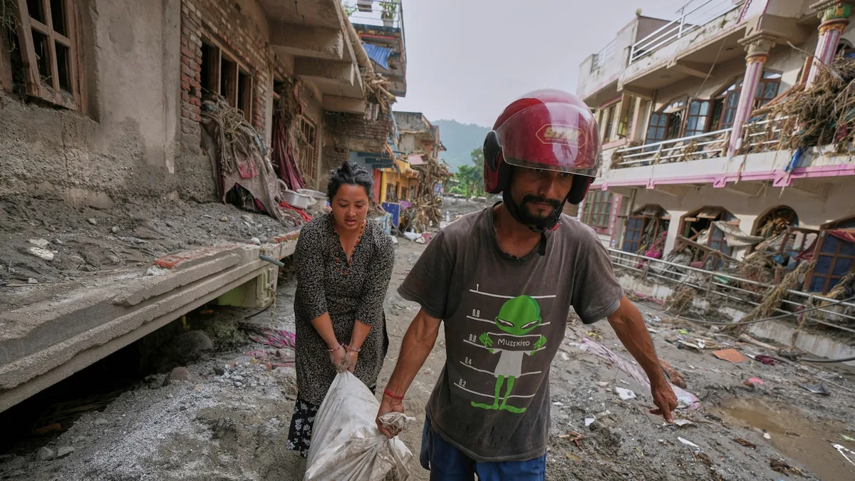 Flood rescue enters fourth day in Nepal-China border as weather hampers air operations