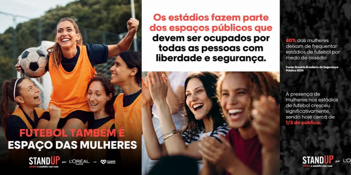 L’Oréal Paris e Flamengo promoverão campanha contra o assédio em clássico no Maracanã