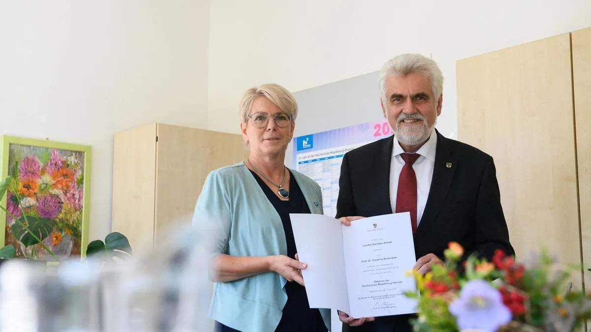 Wechsel an Hochschulspitze: Neue Rektorin für Hochschule Magdeburg-Stendal ernannt