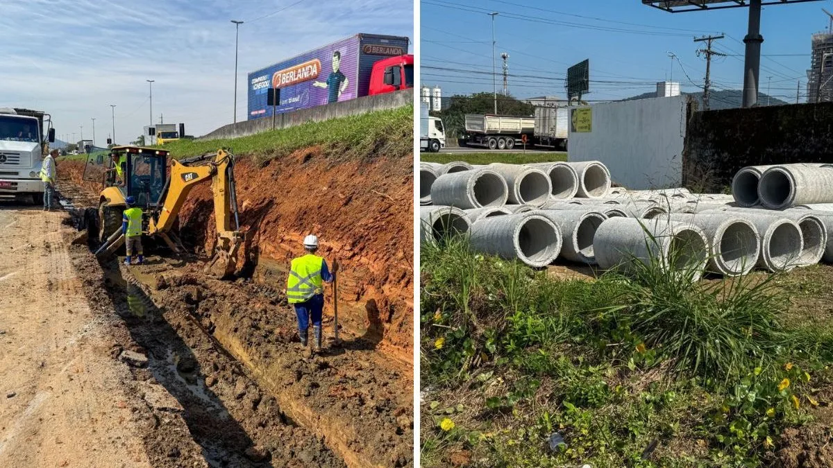 Projeto revela como vai ficar megaobra de R$ 2,6 milhões que vai mudar completamente BR-101 em trecho de SC