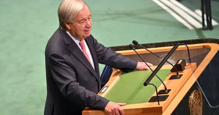 António Guterres: apoio às energias fósseis é suicídio