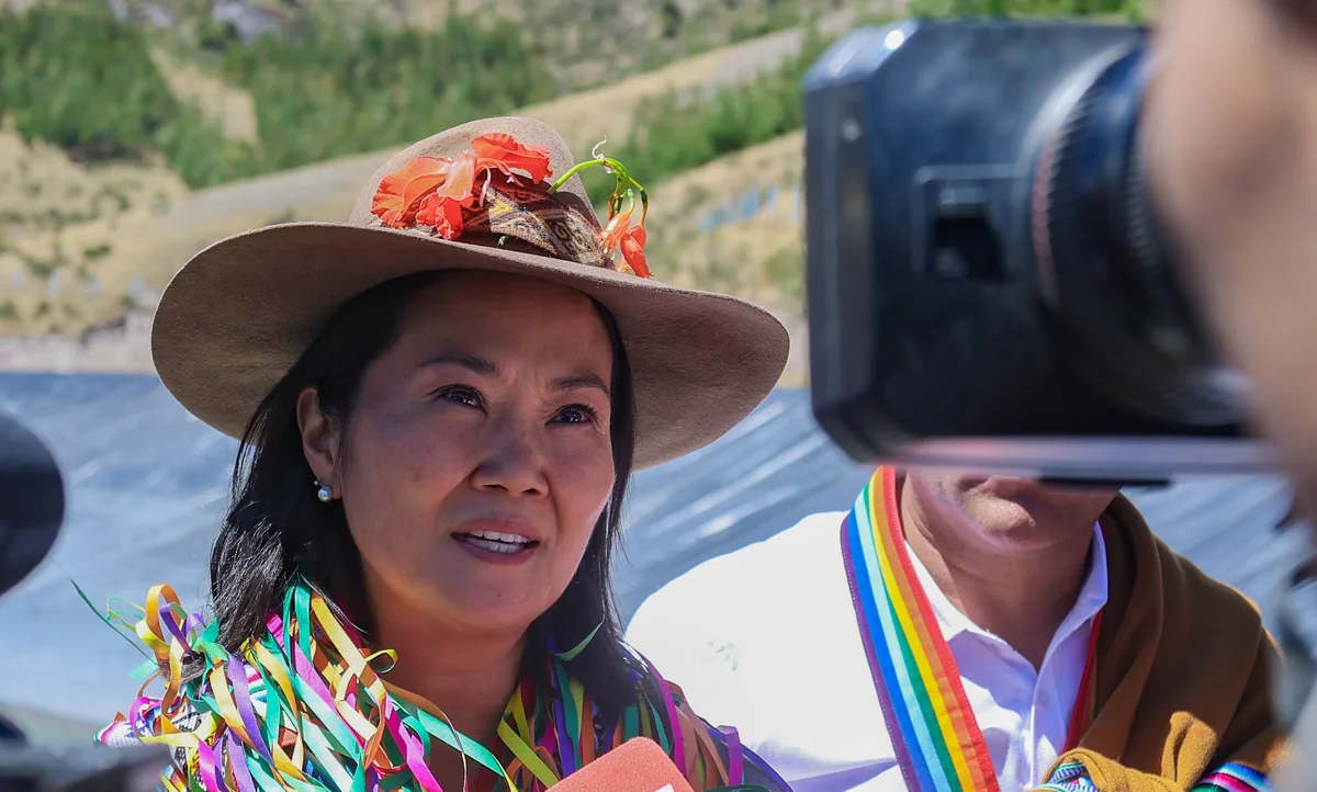 Keiko Fujimori se jacta de que su Gobierno “que recién inicia no está sentado cómodamente en la capital”