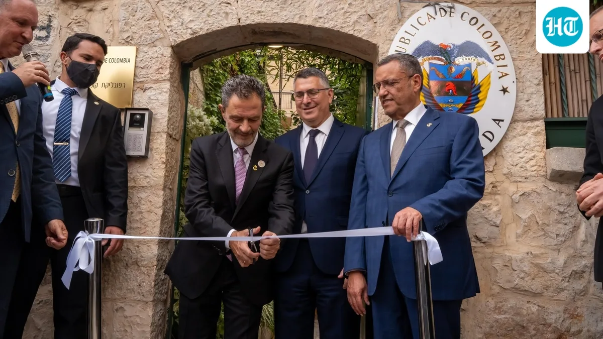Colombia opens embassy in Jerusalem, restores free trade deal with Israel