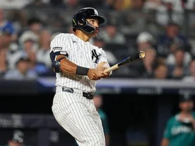 Grisham homers twice and drives in 4 as Yankees rally past struggling Mariners 10-5