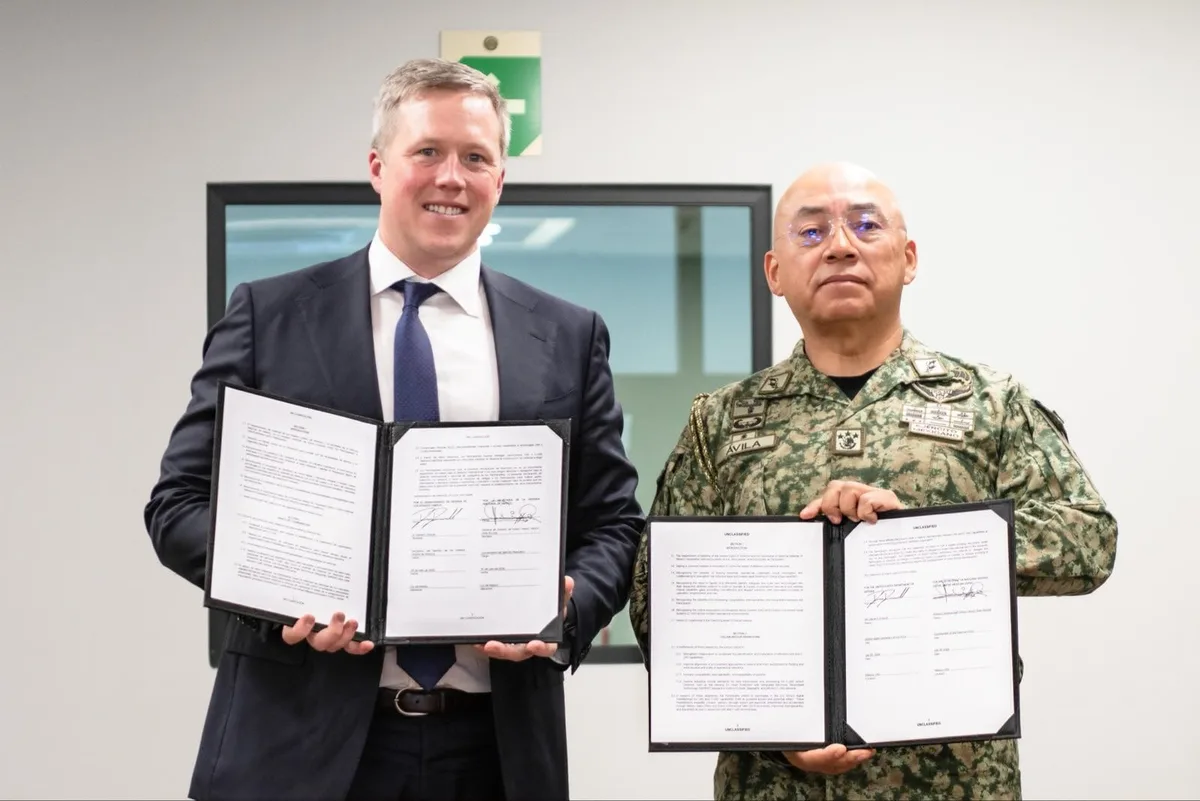 Estados Unidos firma convenio de defensa con México; podrá adquirir drones y sistemas antidrones