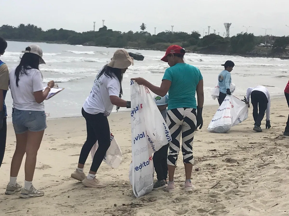 Fundaciones y voluntarios recolectaron más de 400 kilos de desechos sólidos en playa El Palito