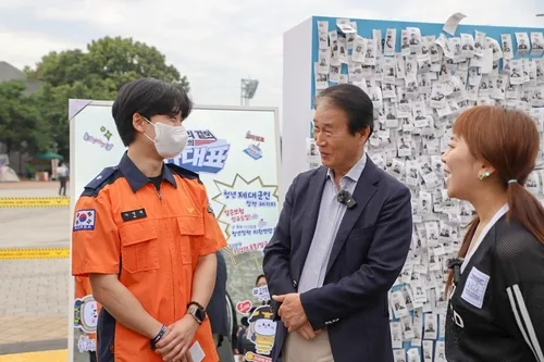 [동정] 보훈장관, LCK 결승전 찾아 '제복근무자에 감사' 캠페인