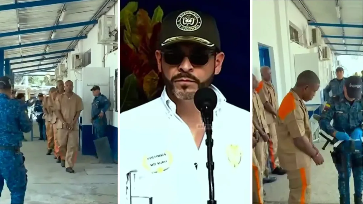 Abelardo de la Espriella mostró operativo de traslado de 120 reclusos de Buenaventura a cárceles de máxima seguridad: “Se acabó la alcahuetería”