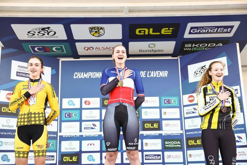 Détentrice du record du monde juniors de la poursuite, Zoé Bihan rejoint l'équipe Cofidis