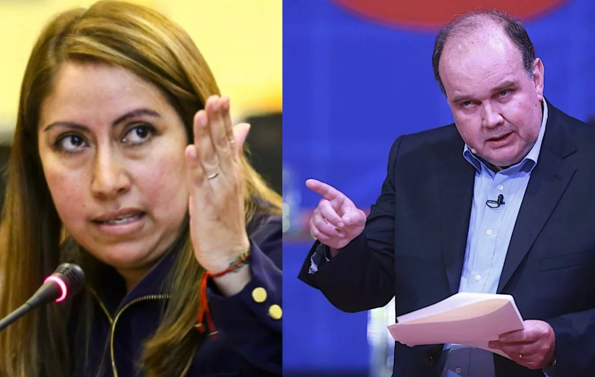 Katherine Ampuero defiende la reelección de alcaldes aunque admite que la candidatura de López Aliaga le resulta "muy incómoda"
