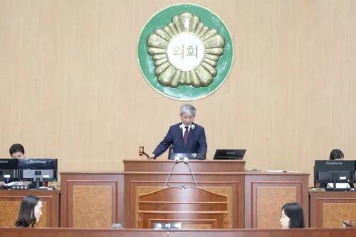 고성군의회, SK오션플랜트 행정사무감사 불출석에 '유감' 표명