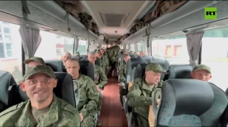 Russia and Ukraine exchange 103 POWs – MOD (VIDEO)