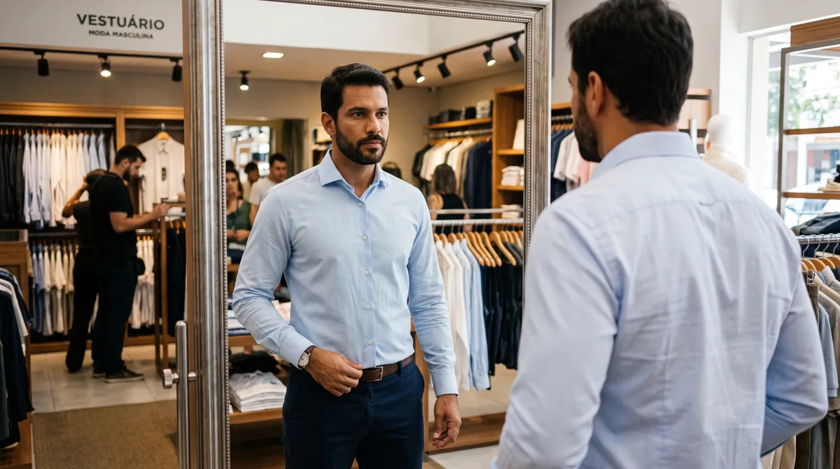 Camisa de R$ 100 pode parecer muito mais cara quando o homem acerta apenas estes 3 detalhes