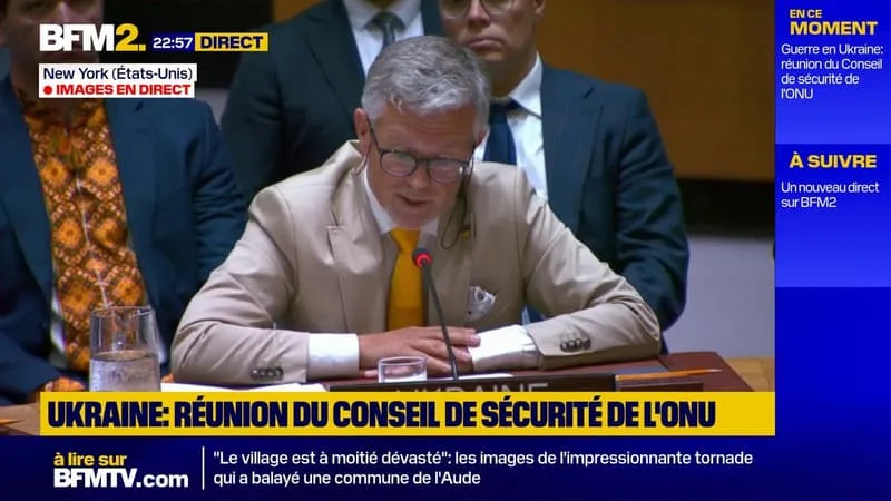 "Pas de mesures concrètes": le représentant de l'Ukraine à l'ONU déplore le manque d'actions du Conseil de sécurité