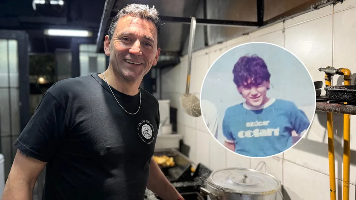 Lo citaron a la Selección, pero se retiró a los 19 años y se reinventó como cocinero de culto: “A la carne al horno le debo la vida”