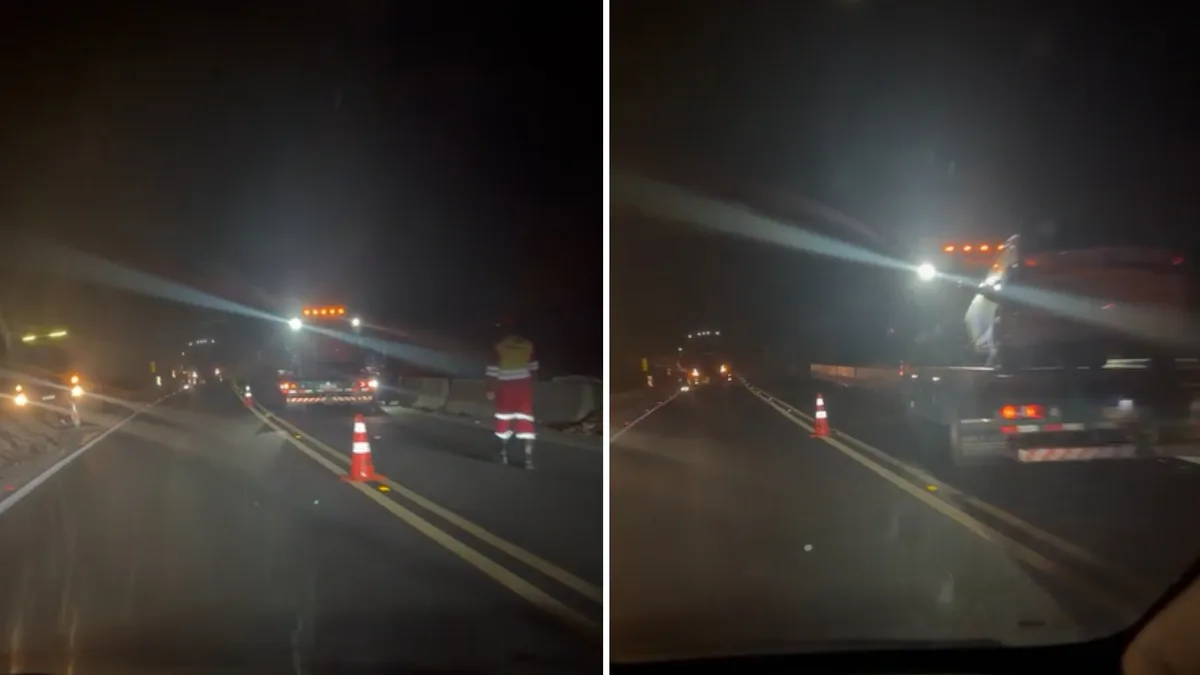 Motociclista morre em acidente com carreta e carro na BR 101 em Rio Novo do Sul