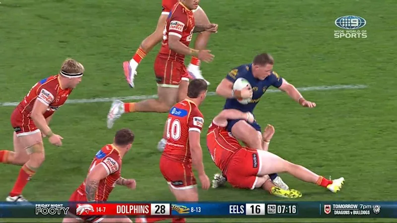 Flegler avoids sin bin for hip drop