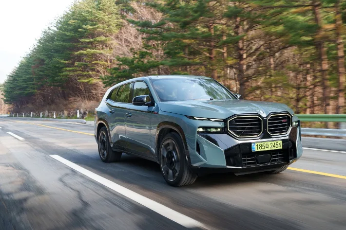 V8엔진에 전기모터까지…748마력 BMW XM 레이블 타보니