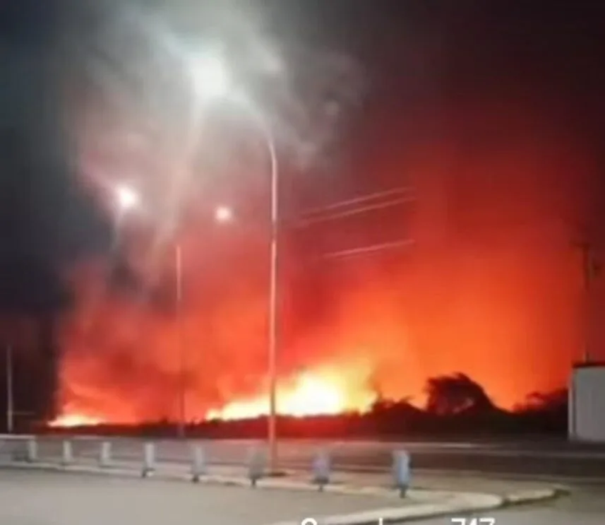 Reportan incendio en el Jardín Botánico
