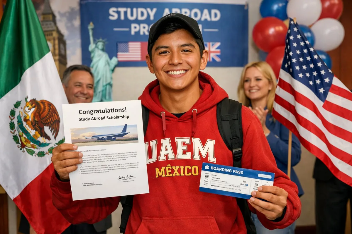 Becas para el Bienestar Mexiquenses en el Extranjero 2026: cómo aplicar a uno de los apoyos de hasta $350,000 pesos