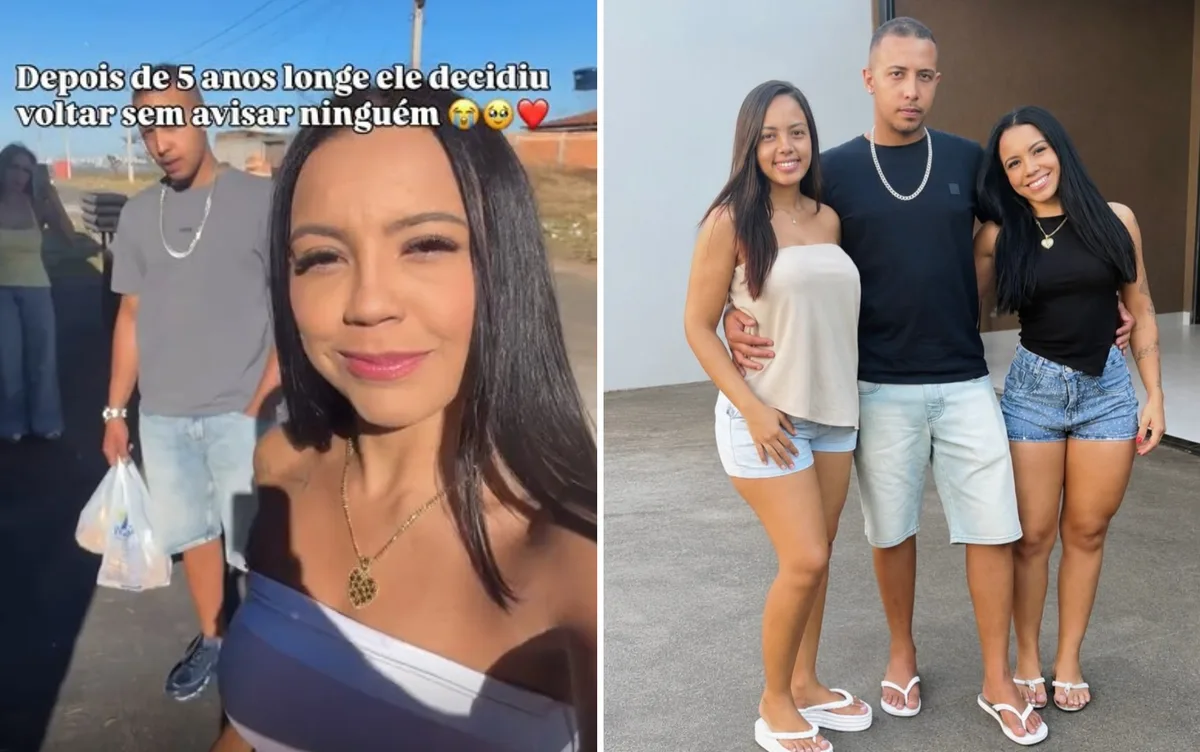 Jovem volta para casa sem avisar após cinco anos na Europa, e reação da família comove a web