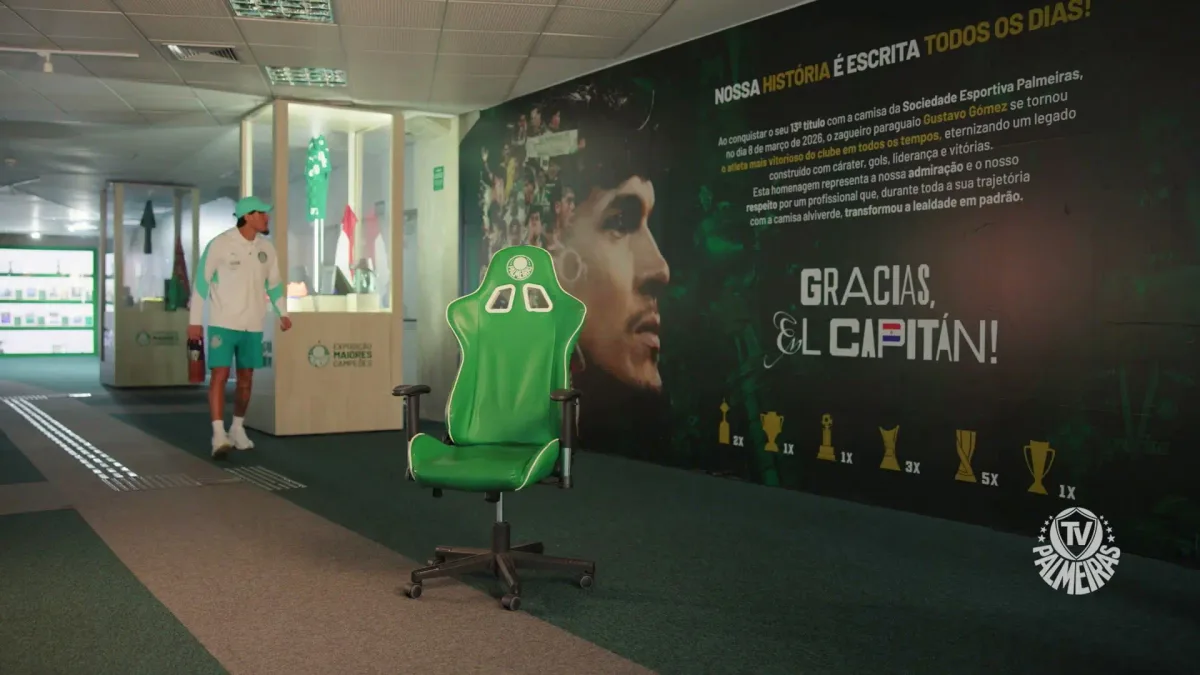 Gustavo Gómez renova com o Palmeiras 2030; veja carta aberta do capitão