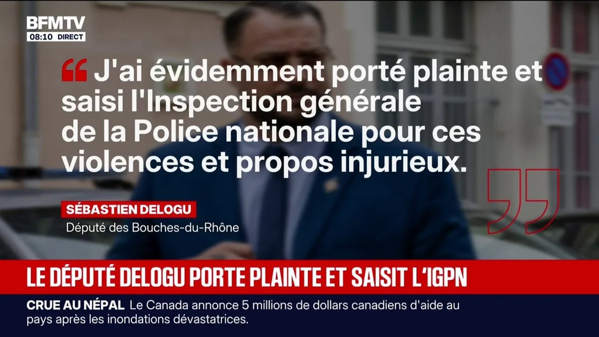 Après sa garde à vue, le député insoumis, Sébastien Delogu, annonce porter plainte et saisit l'IGPN