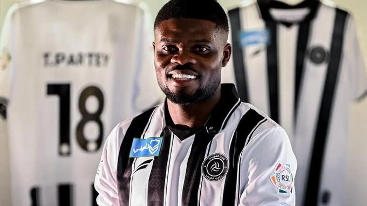 Oficial: Thomas Partey troca LaLiga pela Arábia Saudita