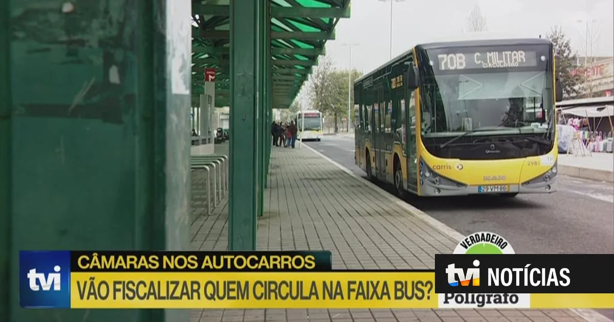 Polígrafo. Autoridades vão fiscalizar quem circula na faixa BUS?
