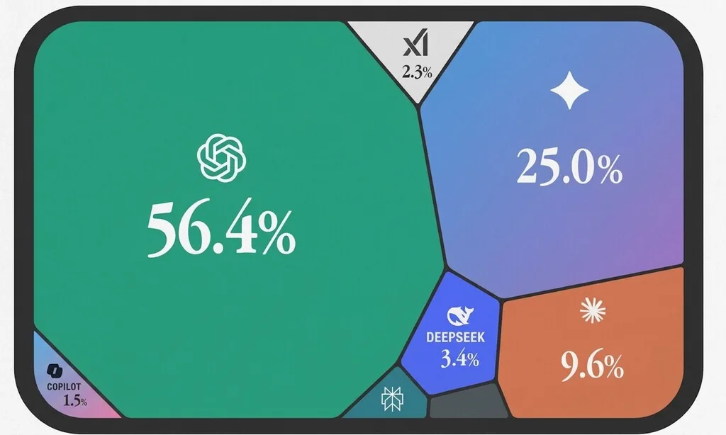 ChatGPT sigue siendo el rey, pero ya no es tan intocable: así ha cambiado el mapa de la IA en un año
