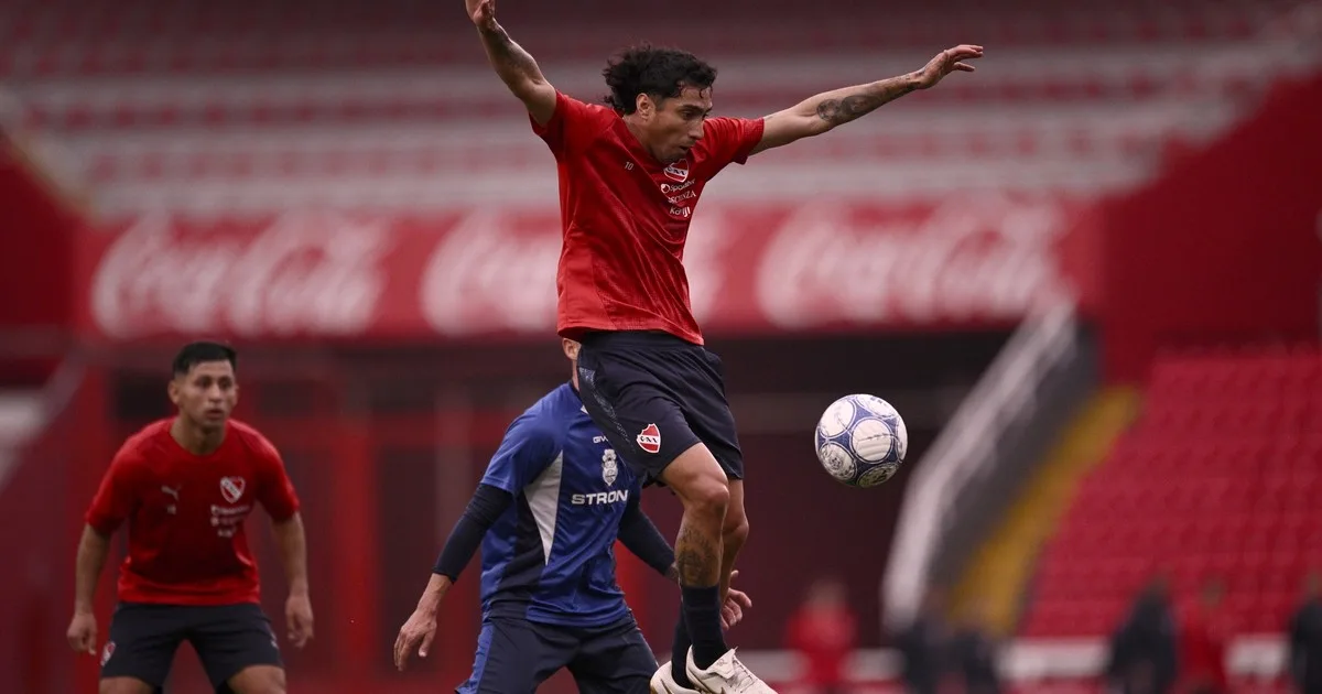 La sorpresa de Viera en la formación de Independiente para el clásico ante Racing