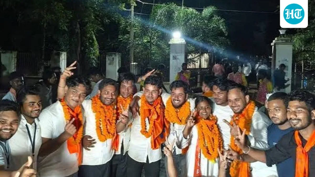 ABVP wins 7 universities, BJD’s BCJD secures 4 in Odisha student union polls after 8-year gap