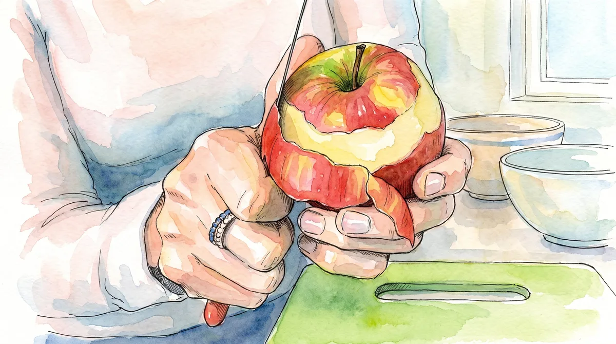 ¿Es necesario pelar la cáscara de las manzanas?