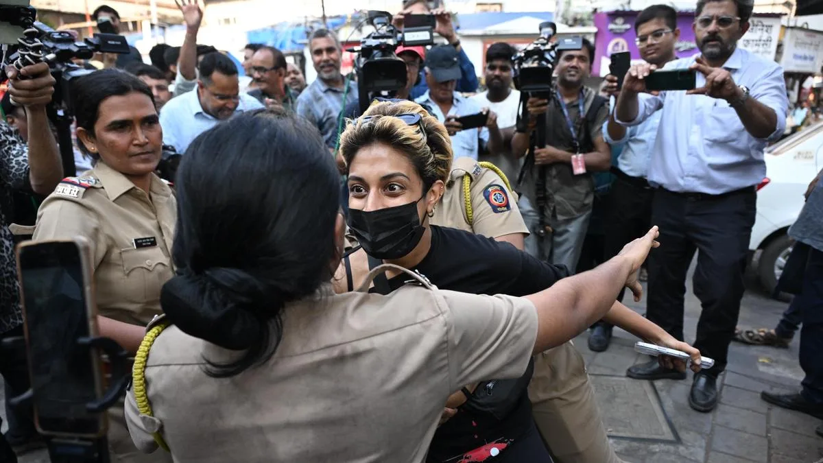 Tushar Gandhi among 12 named in FIR over Mumbai protest; 600 detained and released