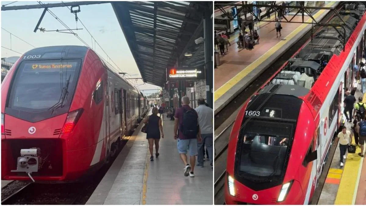 Cercanías estrena trenes en Madrid, Rodalies espera hacerlo a final de año