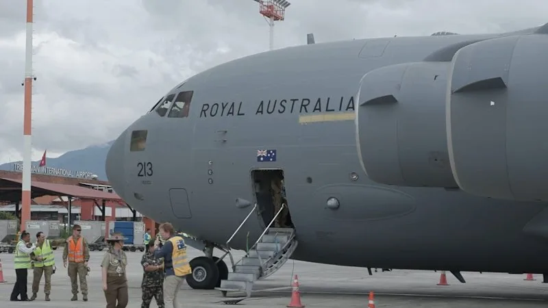 RAAF relief plane arrives in Nepal